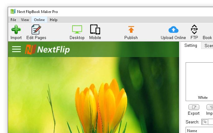 Следующее обновление FlipBook Maker Pro 2.7.28