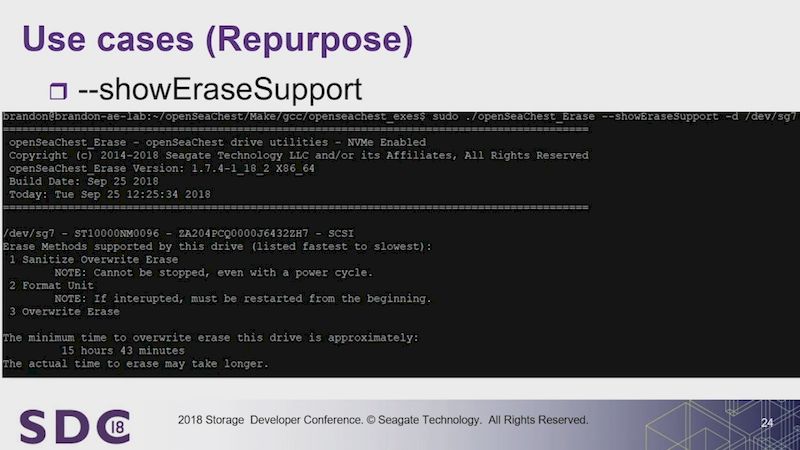 OpenSeaChest 22.07 для x64
