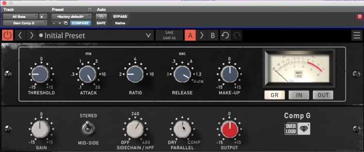 Overloud Comp-G 1.0.7 для macOS