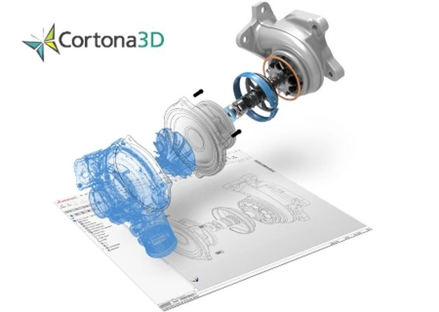 Cortona3D RapidDeveloper версии 14.0.1 от компании Parallel Graphics