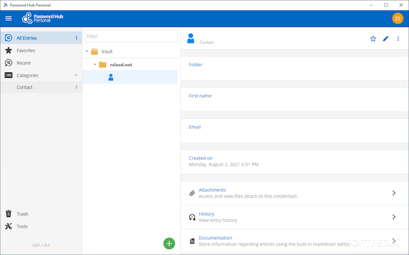 Password Hub Personal версия 2023.1.9.0