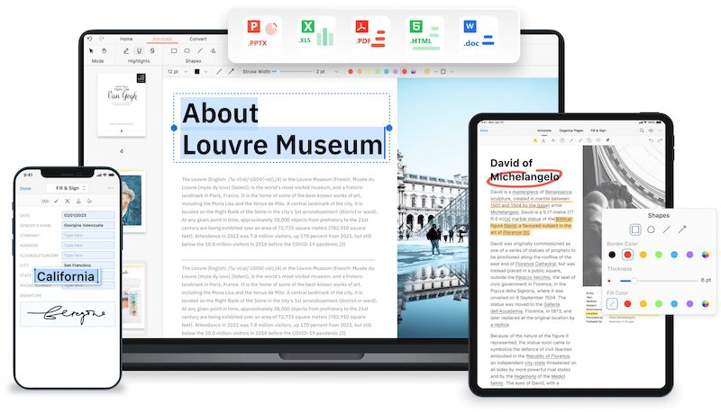 PDFgear версия 2.1.10 и портативная версия