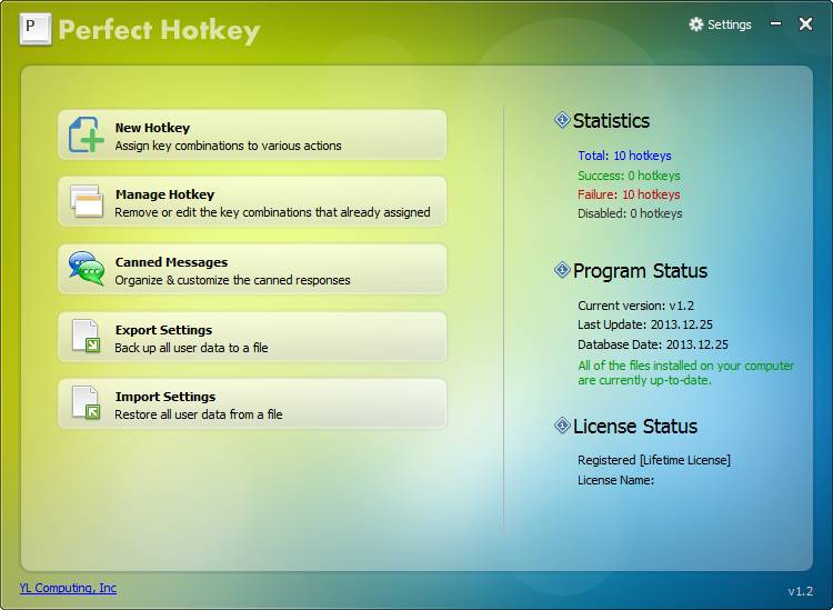Perfect Hotkey 3.2 + Портативная версия