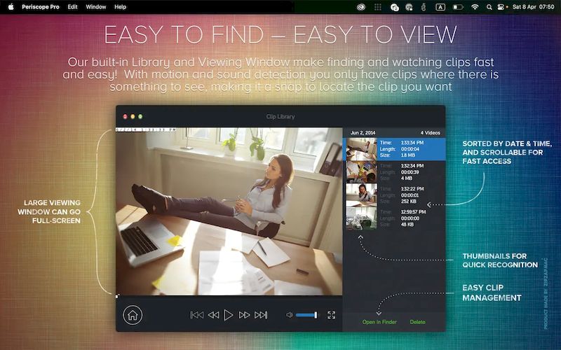 Periscope Pro версия 3.5.3 для macOS