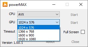 powerMAX версия 1.00.1