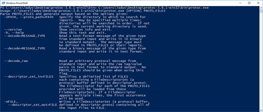 Протоколы буферизации 3.29.1 для x64
