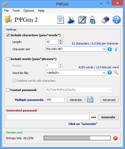 PWGen 3.4.5 и Портативная Версия