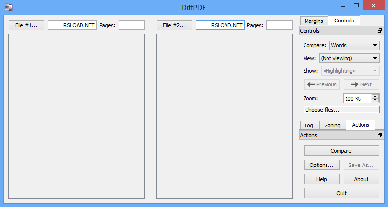 Qtrac DiffPDF 6.1.1 + Русская версия в портативном формате