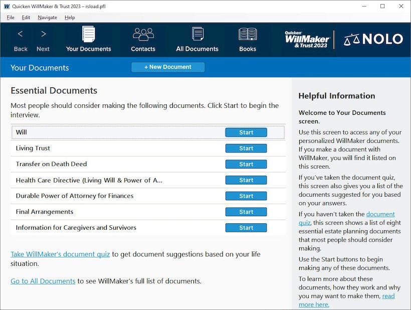 Quicken WillMaker & Trust 2025 версия 25.2.3024 для macOS