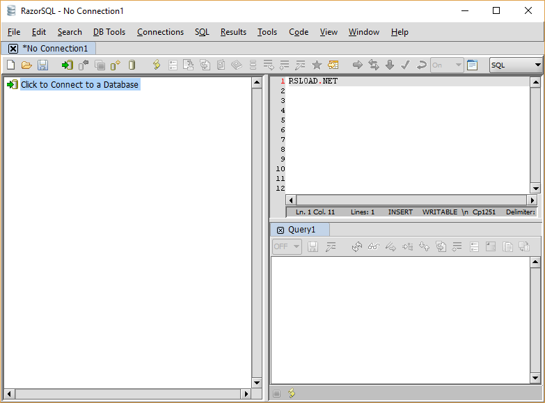 RazorSQL 10.6.4 для x64: для macOS и Linux