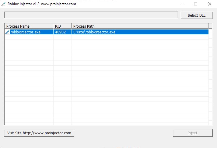 Roblox Injector версии 1.2