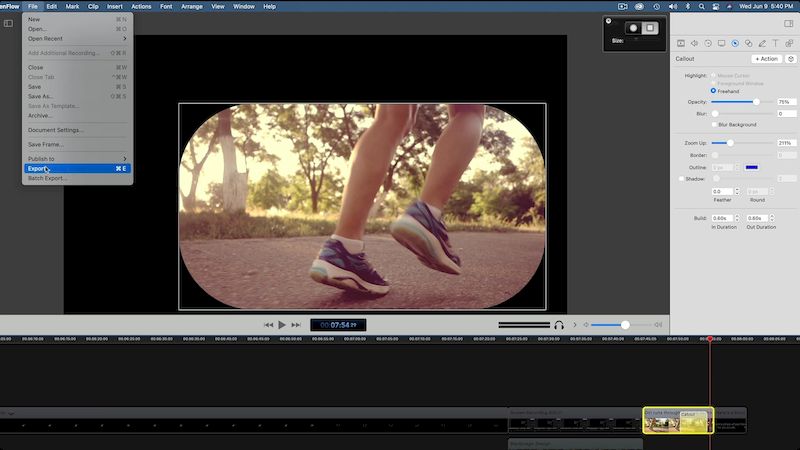 ScreenFlow до версии 10.0.8