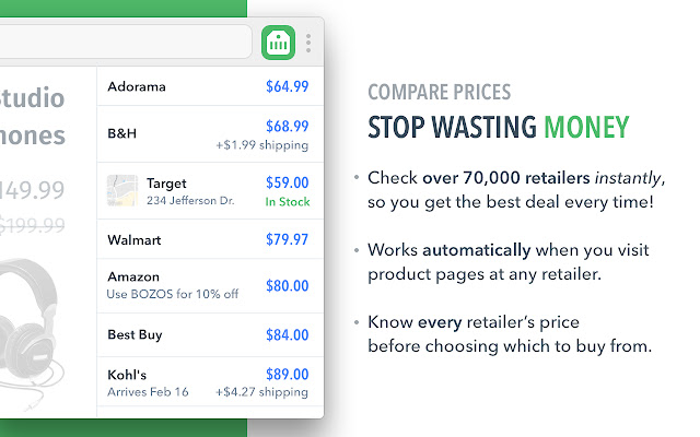 ShopSavvy версия 2.5.8 для Chrome