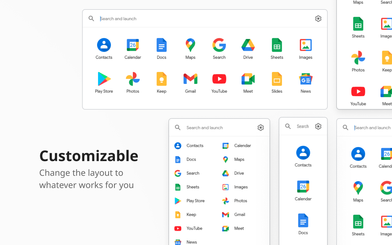 Shortcuts for Google 29.2.0