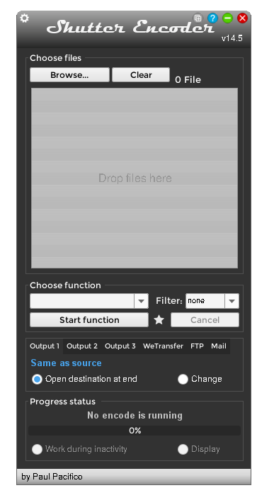 Shutter Encoder 18.6 x64 с русским языком + Портативная версия