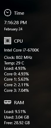 Диагностика Sidebar версии 3.6.2