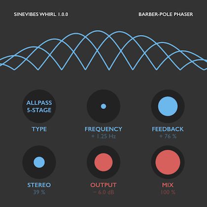 Sinevibes Whirl версии 2.1.0