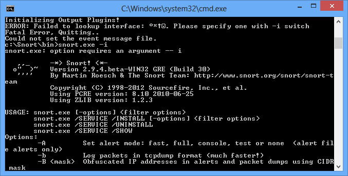 Snort версия 2.9.20