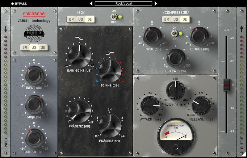 Soundevice UniChannel 1.7 для macOS