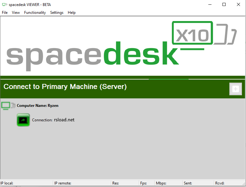 Spacedesk версии 1.0.31 и 1.0.46 RC