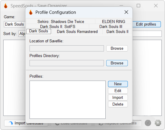 SpeedSouls - Органайзер сохранений 1.4.3