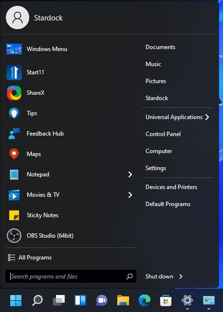 Stardock Start11 версия 2.4.9.2 Бета + Репак