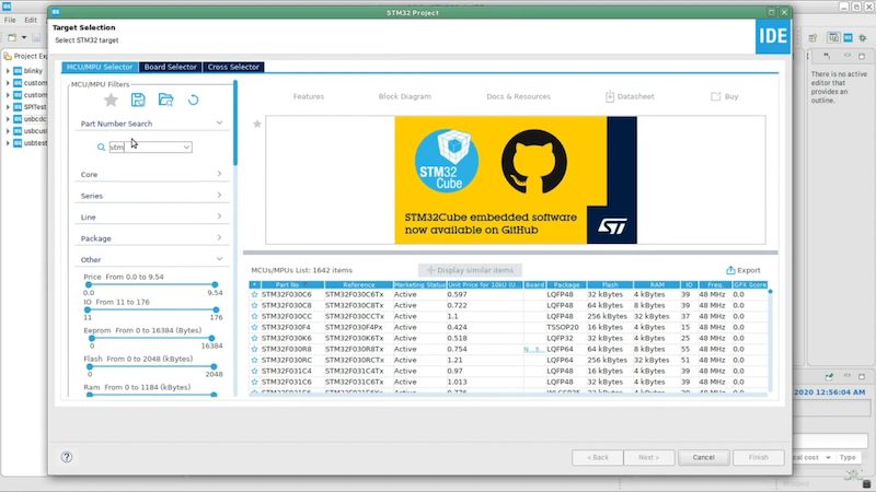 STM32Cube IDE с версией PROG 1.9.0