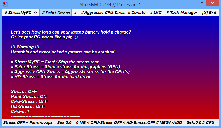 Stress My PC версия 5.51 для x64