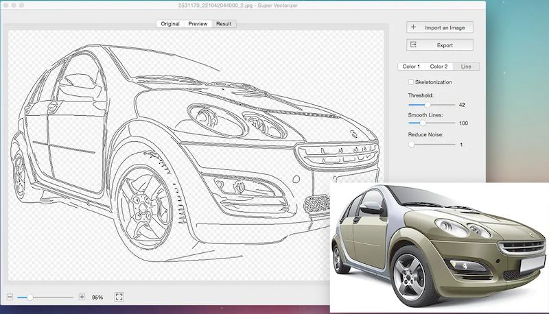 Super Vectorizer Pro 2.3.3 для macOS