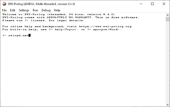 SWI-Prolog 9.2.9.1 для x64 в портативной версии