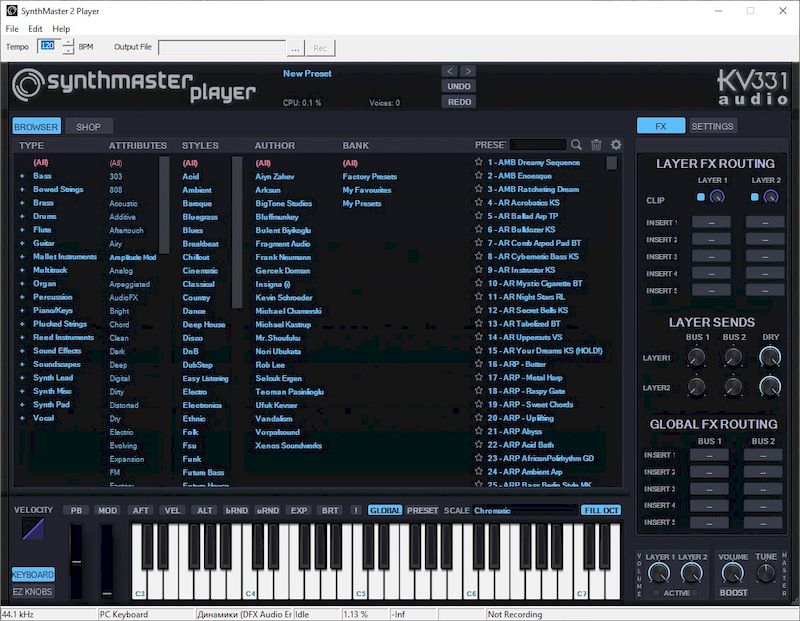 SynthMaster Player 2.9.15