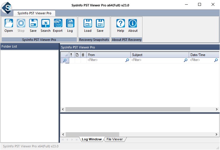 SysInfoTools PST Viewer Pro версии 23.0