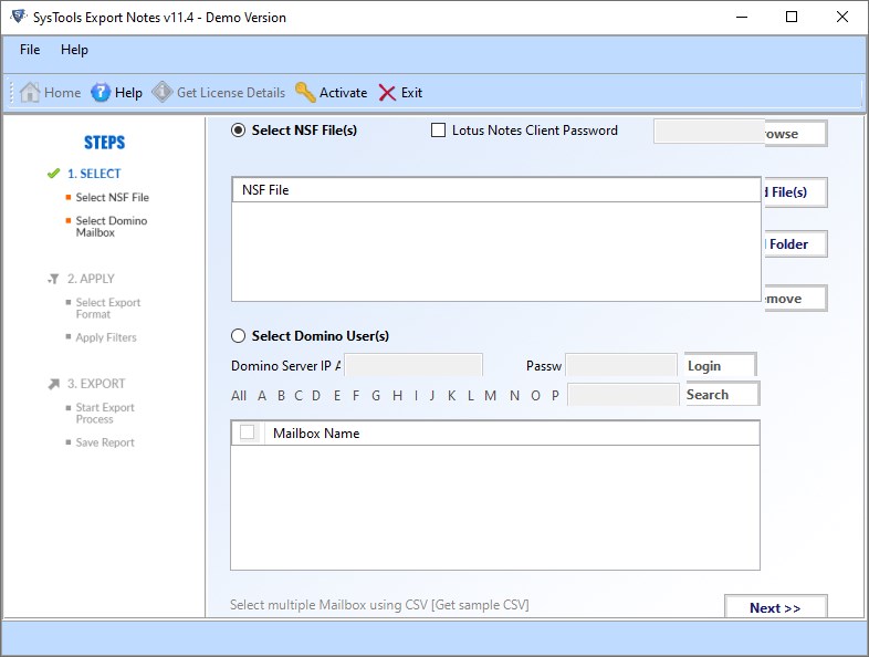 SysTools Export Notes 11.4