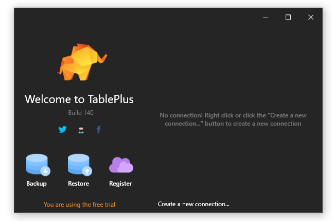 TablePlus версия 6.2.2