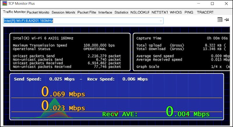 TCP Monitor Plus версия 3.00