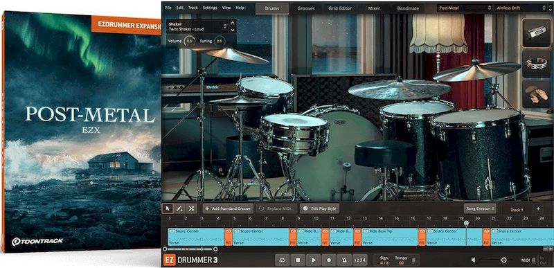 Toontrack Post Metal EZX 1.0.0 для macOS