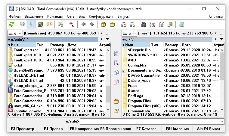 Total Commander 11.03 x64 + + Репак + Сборки + 11.50 RC3