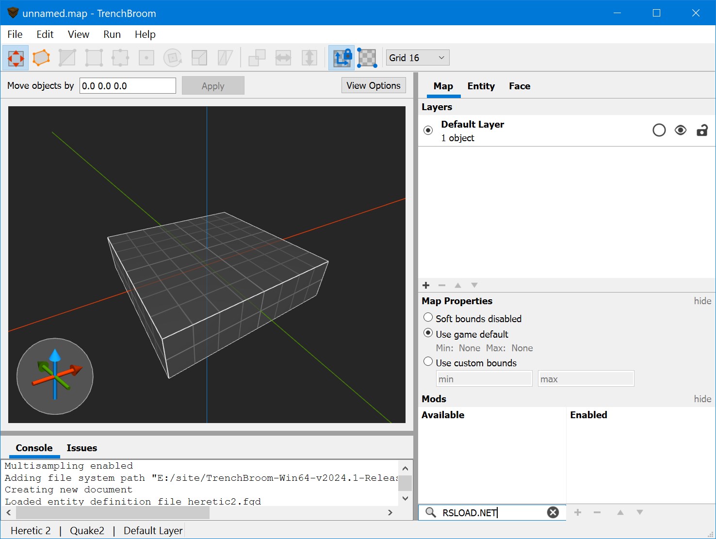 TrenchBroom версия 2025.1