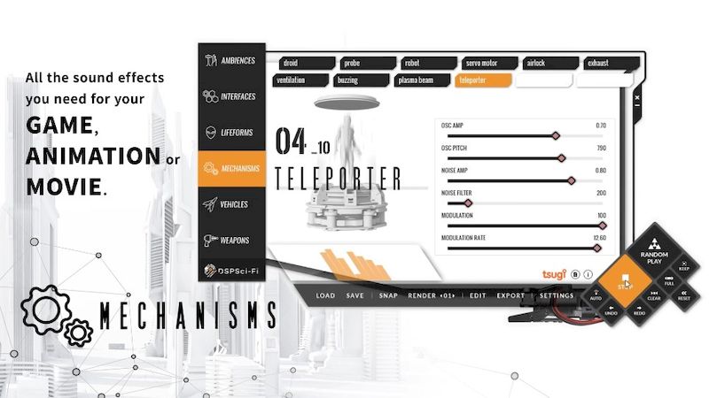 Tsugi-Studios DSP: Научная фантастика версии 1.1