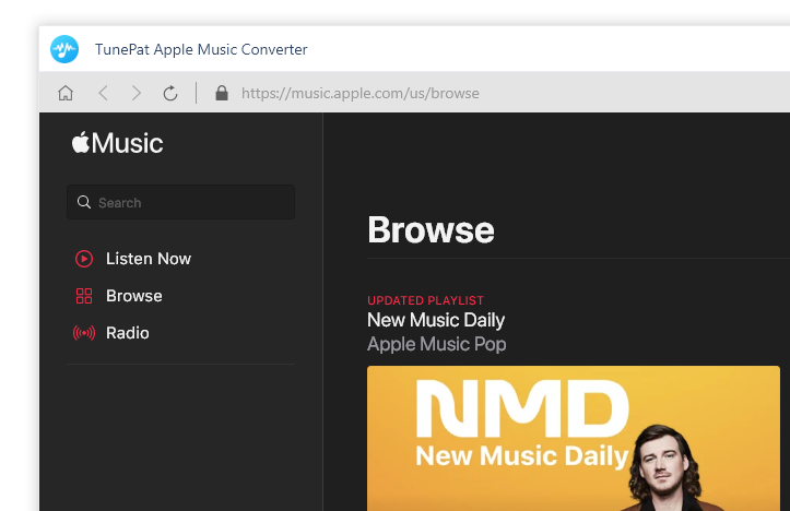 TunePat Apple Music Converter 1.6.2 для macOS + переупакованный вариант