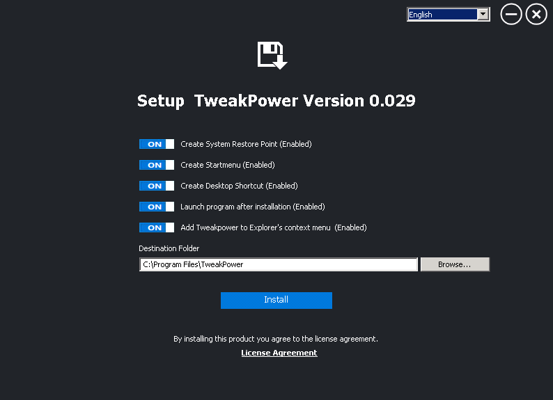 TweakPower 2.066 и портативная версия