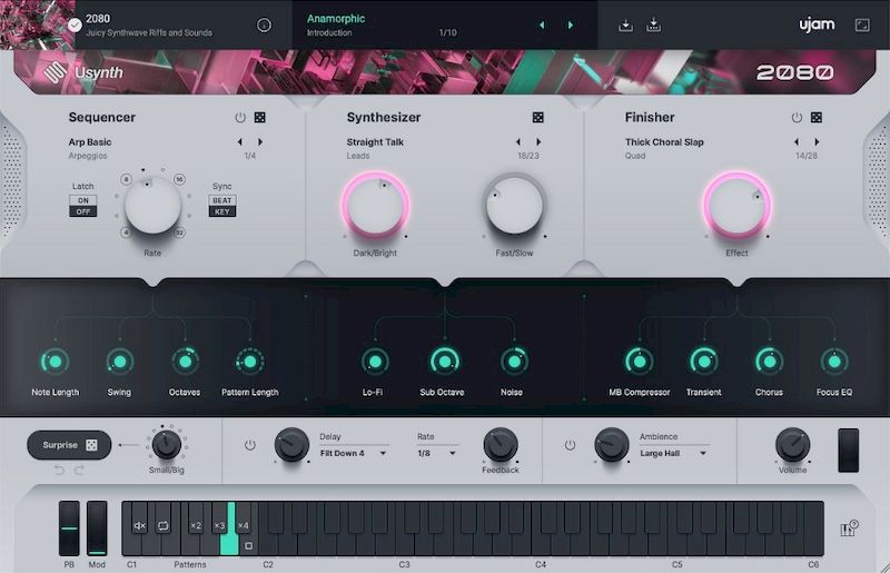 UJAM Usynth 2080 версия 1.0.1