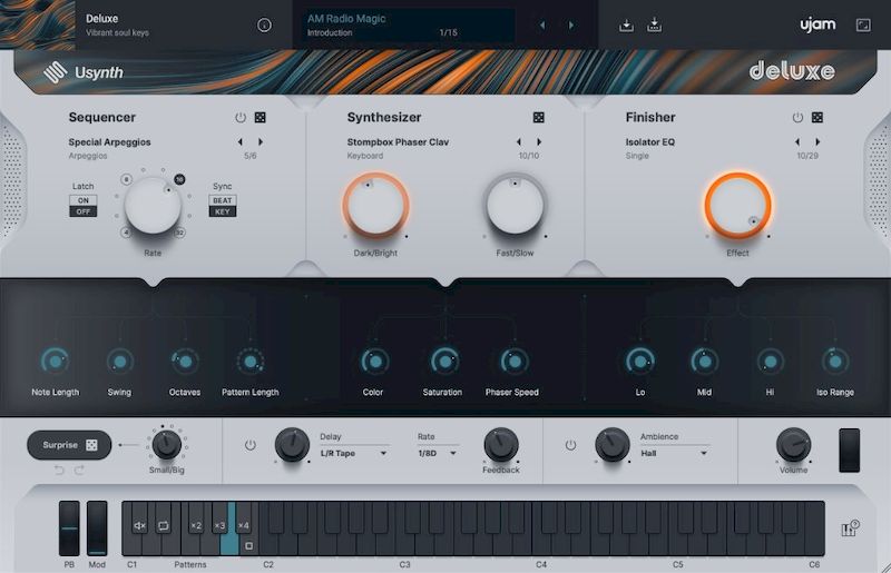 UJAM Usynth DELUXE версия 1.0.0