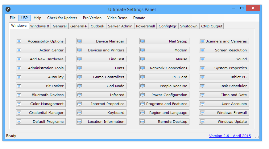 Ultimate Settings Panel 6.7 – + Repack + Pro 3.1