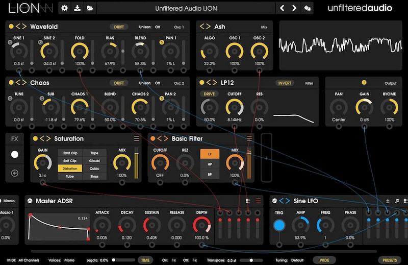 Unfiltered Audio LION версия 1.4.6