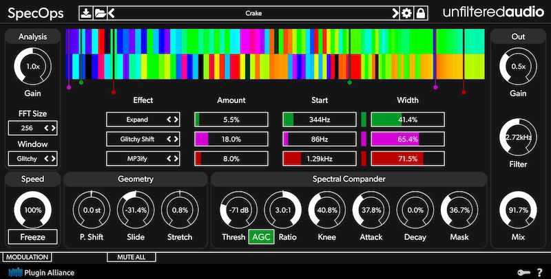 Unfiltered Audio SpecOps версия 1.3.0