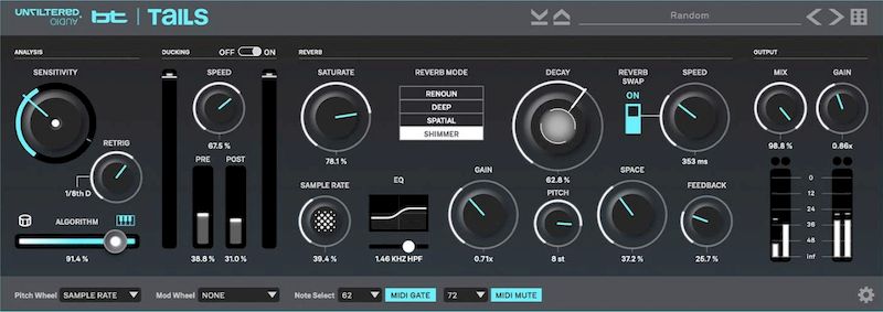 Unfiltered Audio Tails до версии 1.1.0