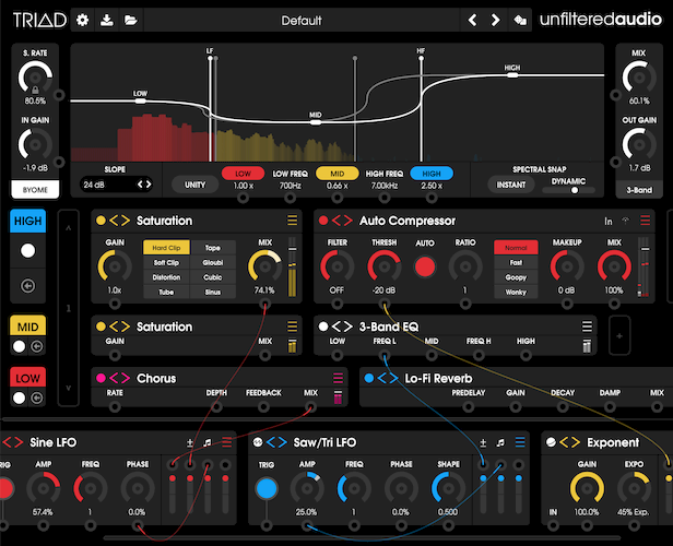 Unfiltered Audio TRIAD версия 1.3.5