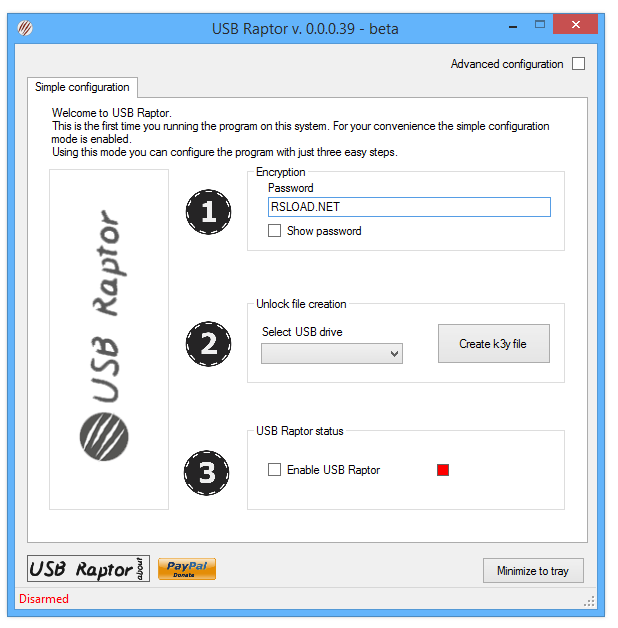 USB Raptor 0.19.88