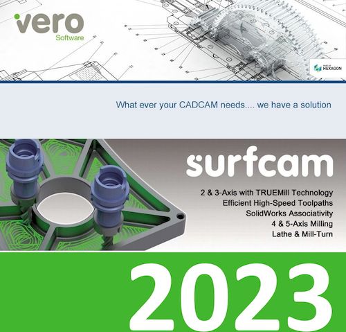 Vero SURFCAM 2023.1 2023.1.2317.30 для x64